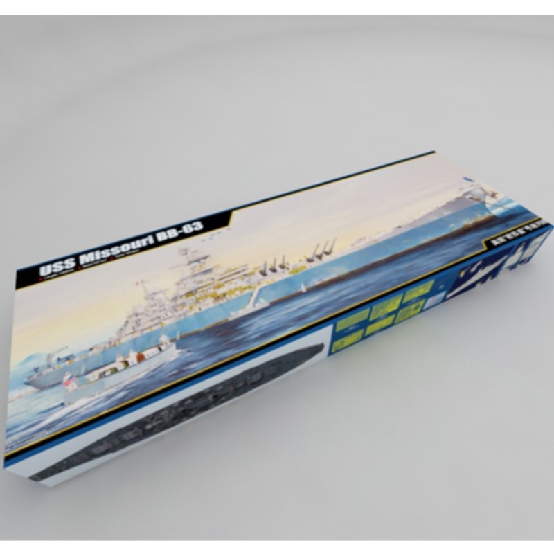 Model Kit Uss Missouri - Trumpeter 03705 Schaal 1/200 USS Missouri
