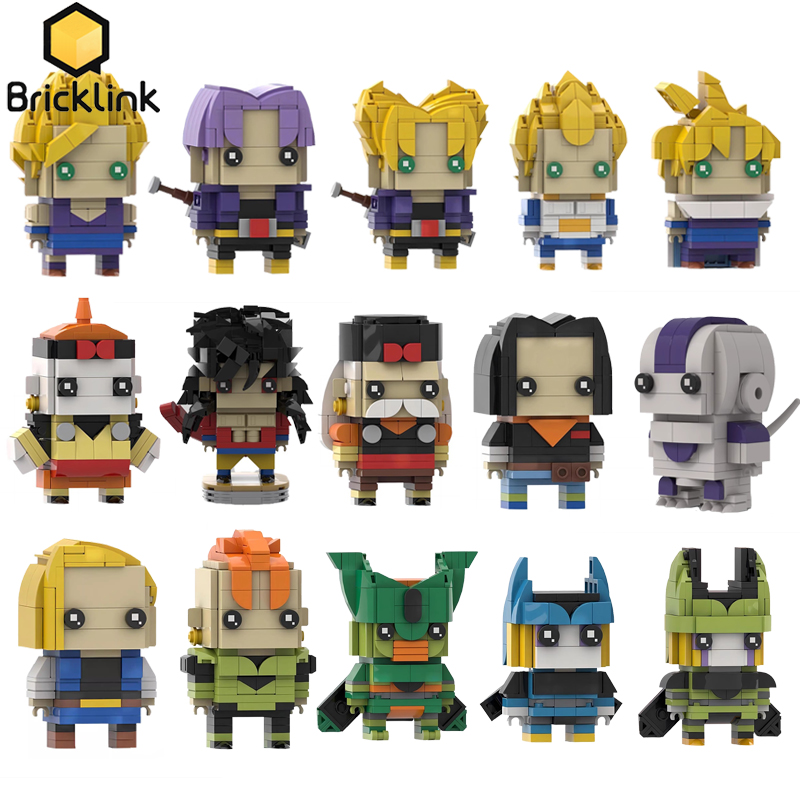 Model Kit Vegito - Bricklink Ideeën MOC Anime Figuren Zeven