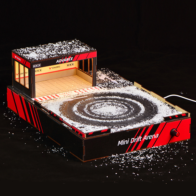 Model Kit Cars - 1:64 Schaal DIY Driftbaan Diorama met