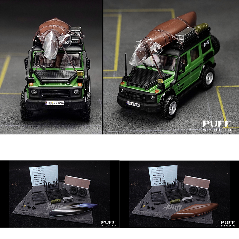 Model Kit Cars - PuffStudio 1/64 Boot Kit Geschikt voor