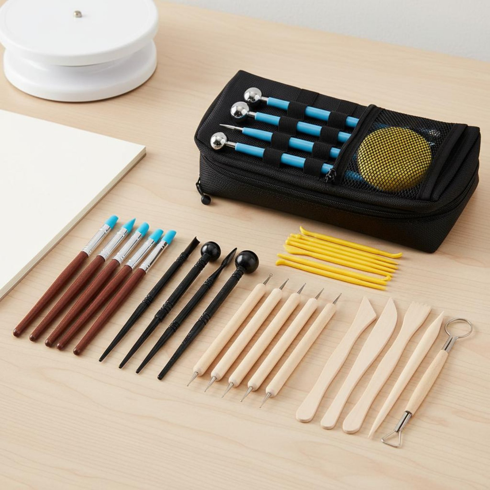 Model Kit Tool Set - 38 Stuks 38-delige Klei-modelleringsset Duurzame materialen