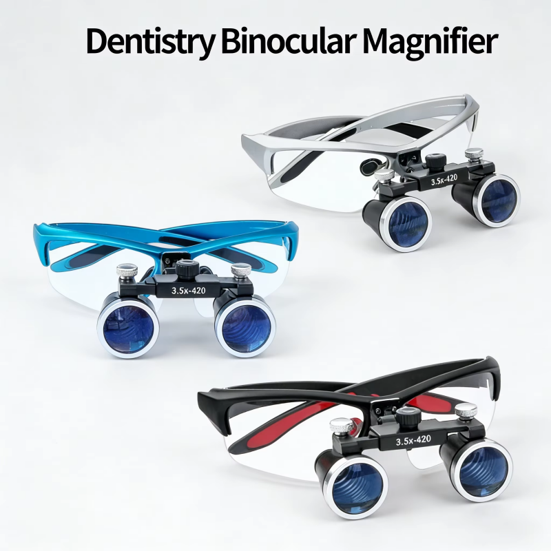 Magnifier With Light - Ultralichte 3,5x tandheelkundige binoculaire loep met