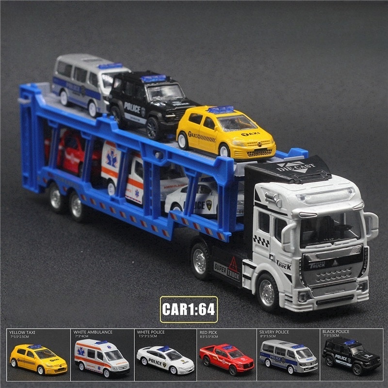 Model Kit Cars - Een transportvoertuig met dubbele laag van