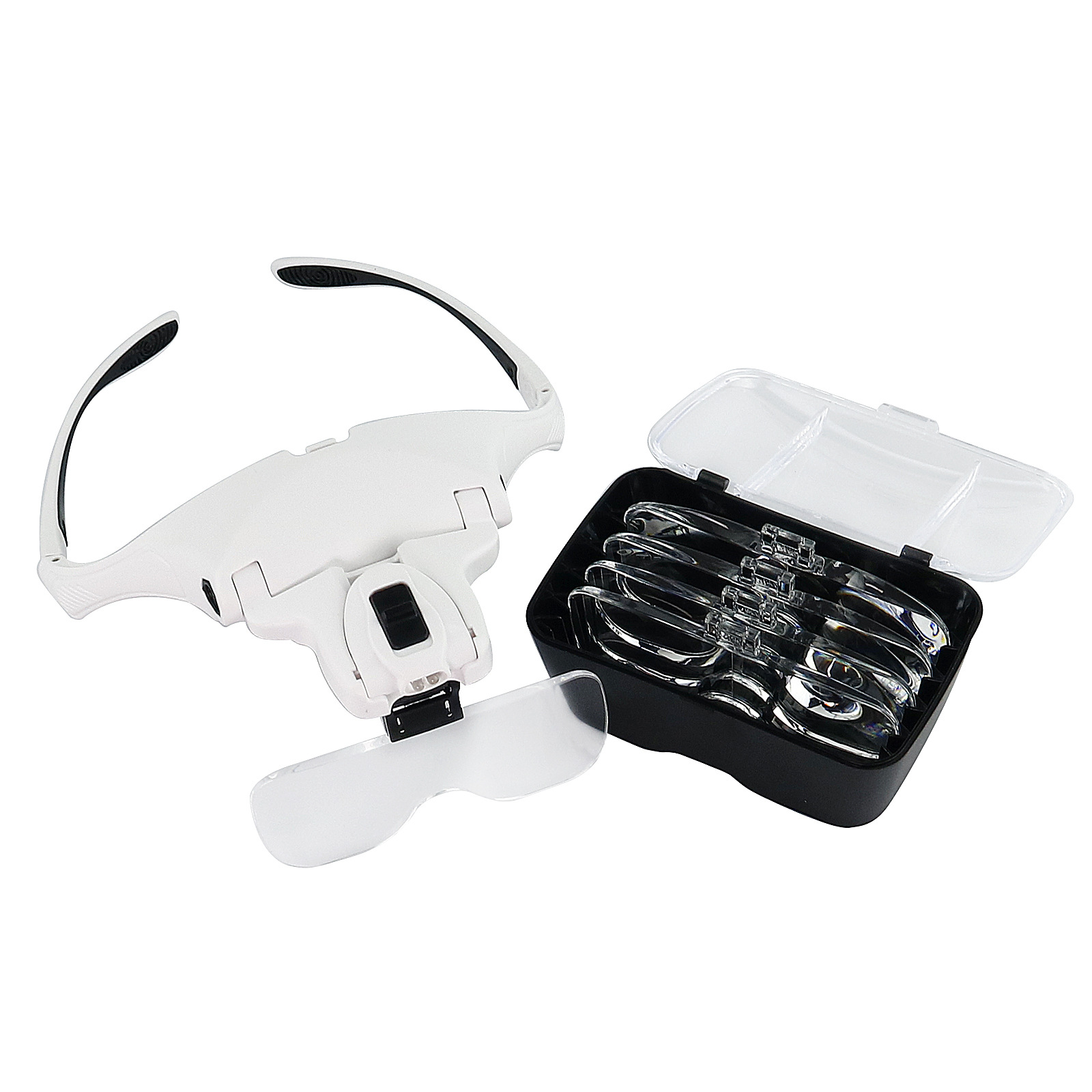 Magnifier With Light - 1.0X 1.5X 2.0X 2.5X 3.5X Verstelbare