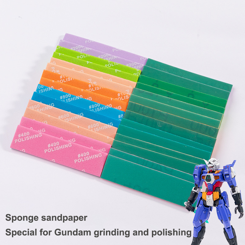 Model Kit Tool Set - 9 stks/set 400 ~ 1200 Semi-stijve