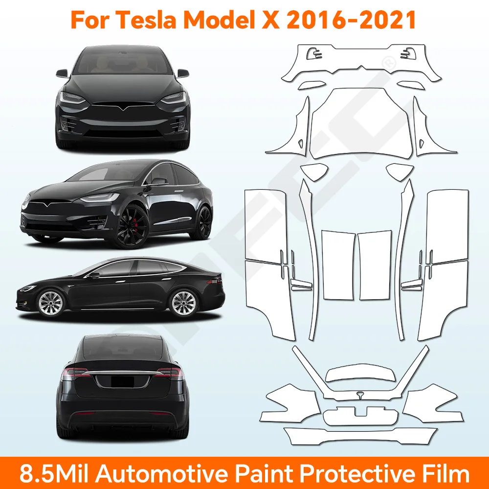 TPU Voor Tesla Model X 2016-20 - Logo Model Kit recensie en prijs