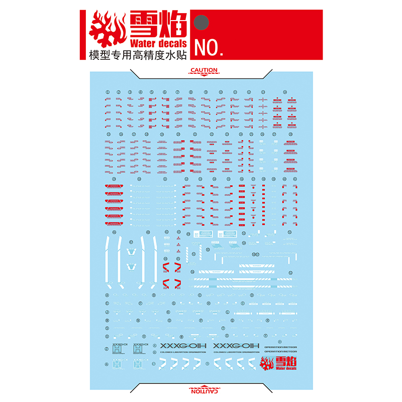 Model Decals Waterglijbaan Dec - Model Kit Decals recensie en prijs