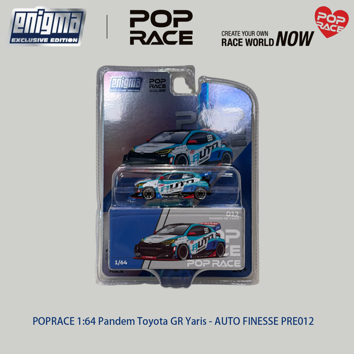 POP RACE 1:64 Blisterverpakkin - Model Kit Cars recensie en prijs