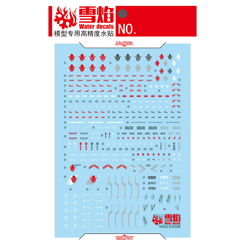 Model Decals Waterglijbaan Dec - Model Kit Decals recensie en prijs