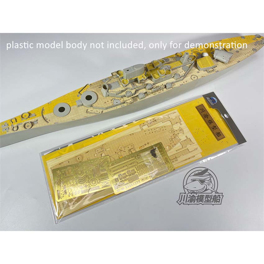 Schaal 1/350 houten dek maskee - Model Kit Uss Missouri recensie en prijs