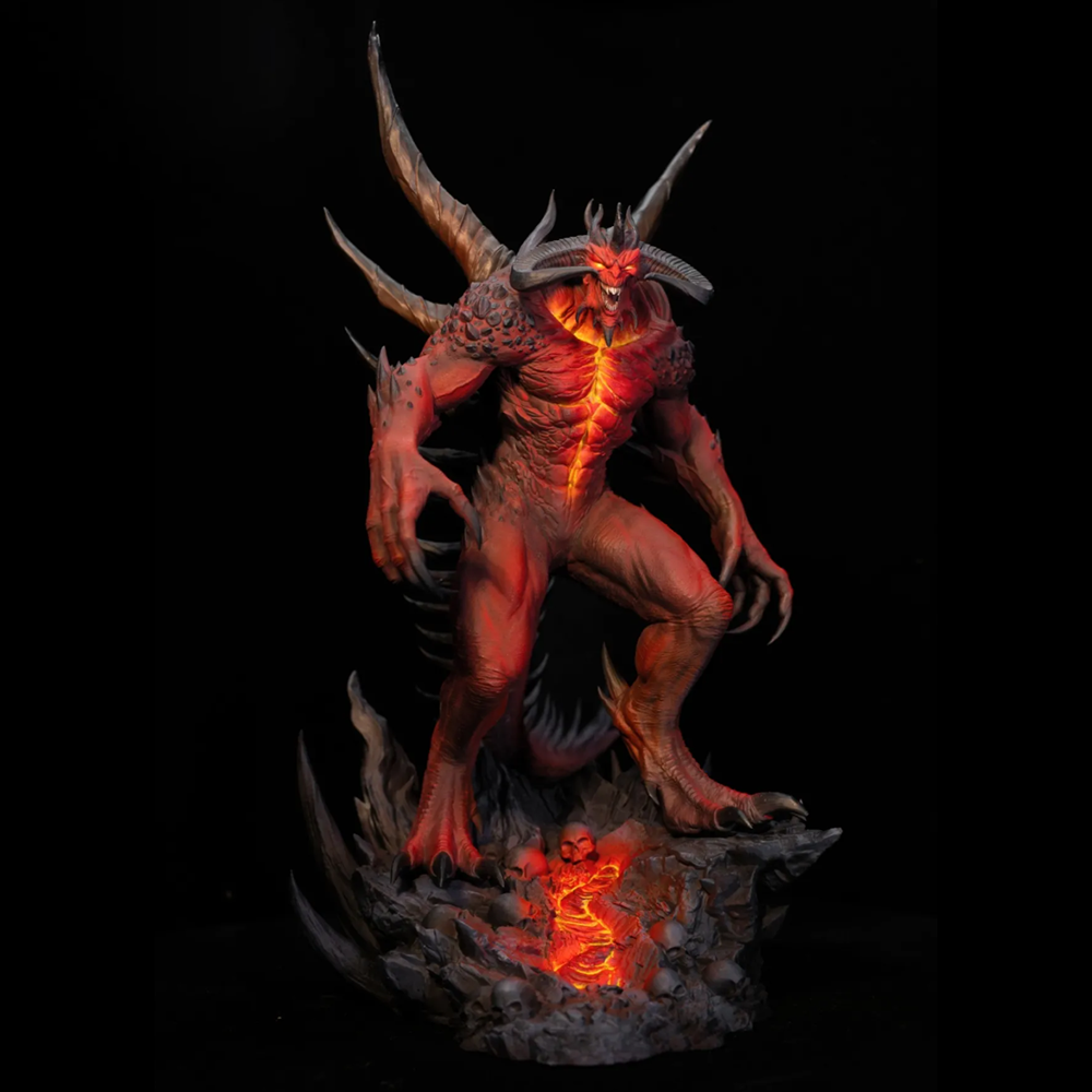1PC Hell Demon Lord Diablo 3D  - Model Kit History recensie en prijs