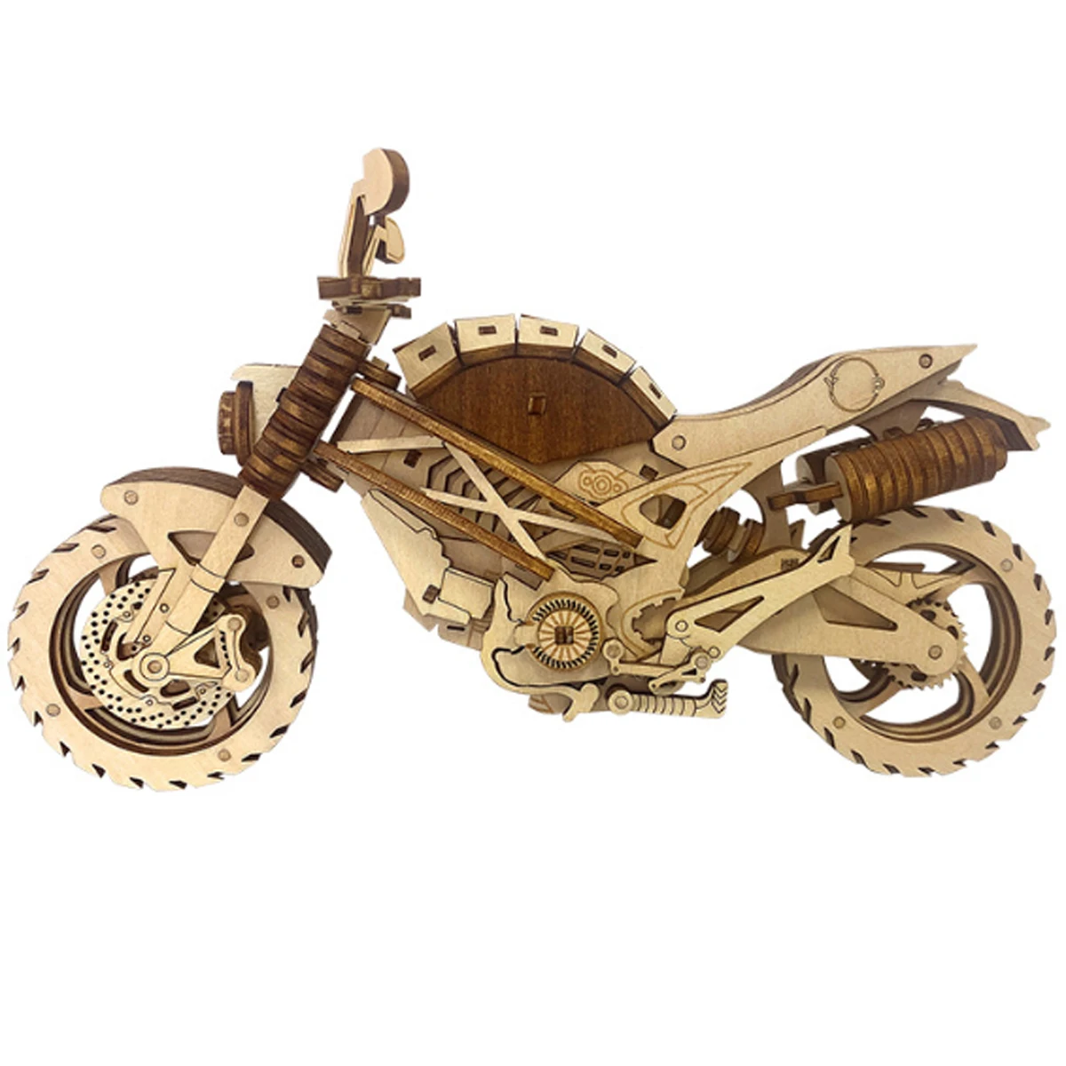 Motorfiets 3D auto houten puzz - Model Kit History recensie en prijs