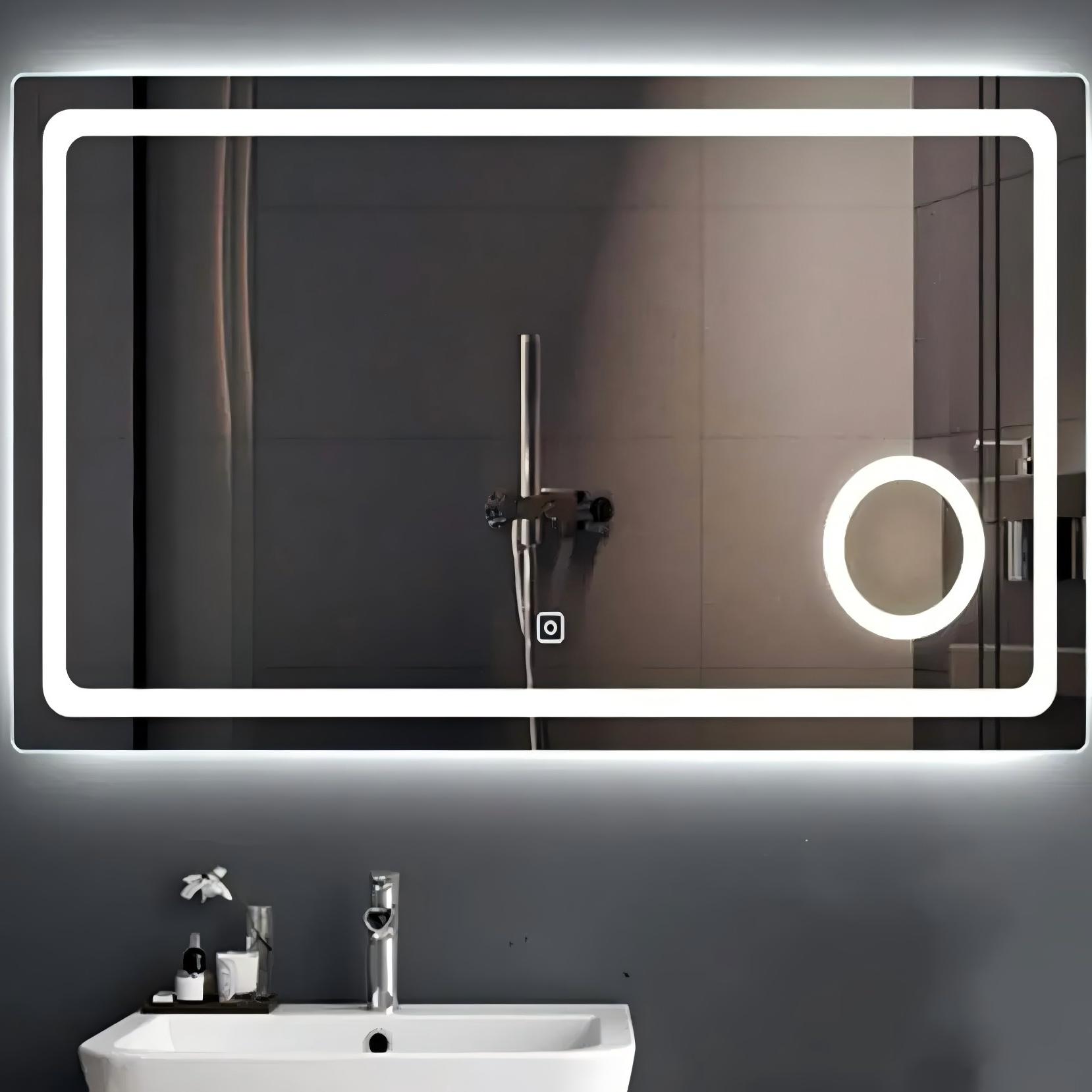Op maat gemaakte wandspiegel m - Magnifier With Light recensie en prijs