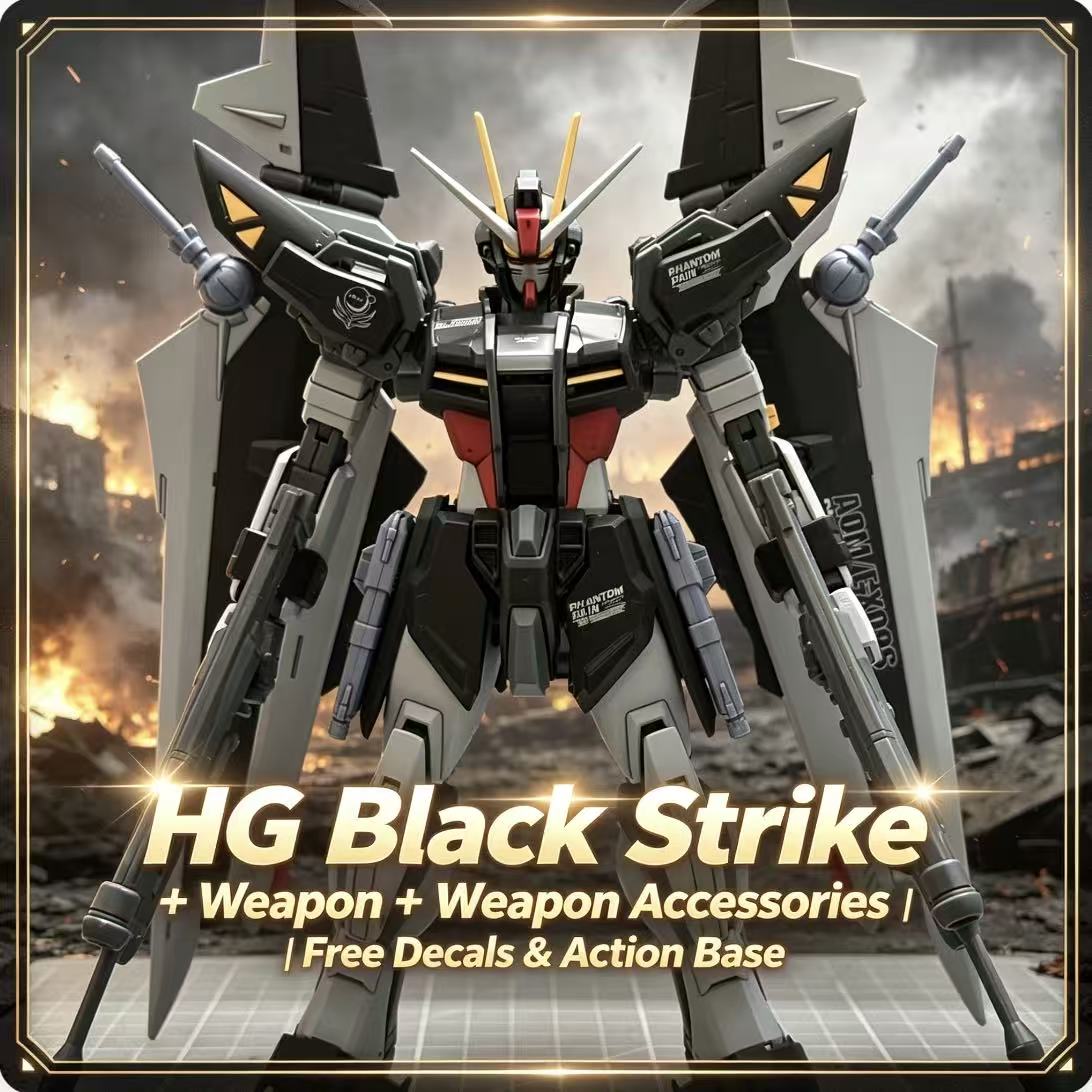 41 HG 1/144 Black Strike Mecha - Model Kit Non Gundam recensie en prijs