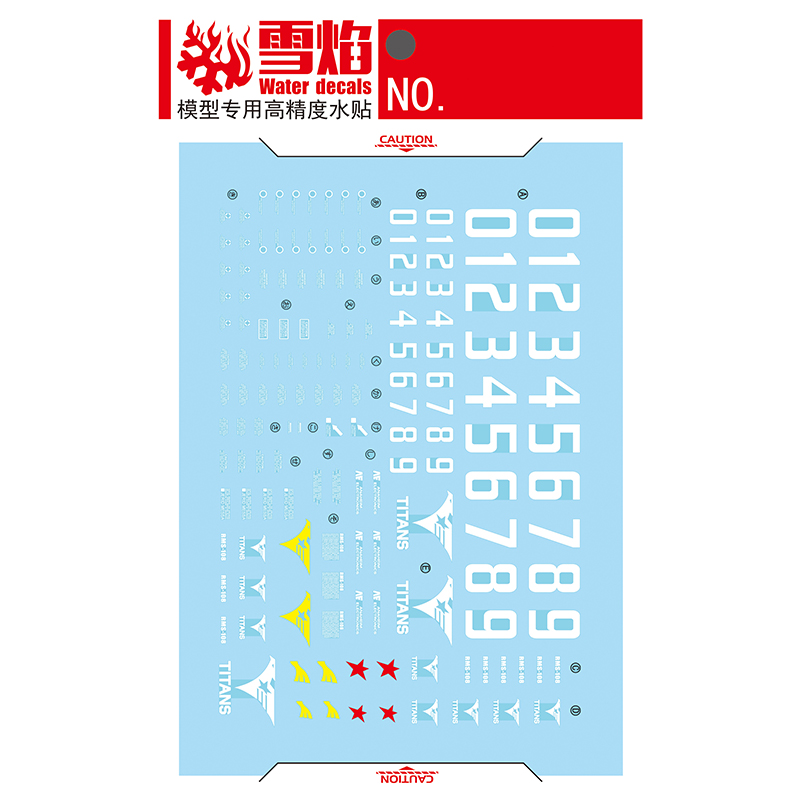 Model Decals Waterglijbaan Dec - Model Kit Decals recensie en prijs