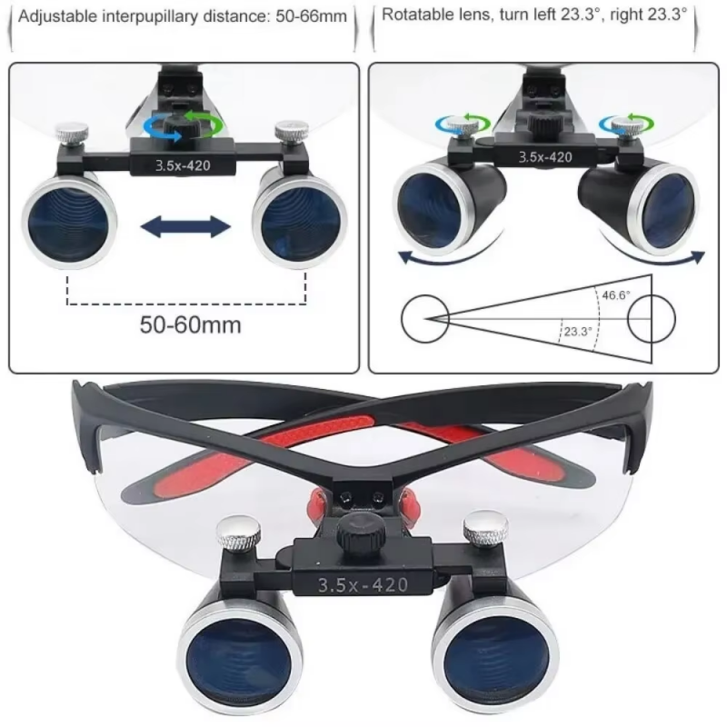 Ultralichte 3,5x tandheelkundi - Magnifier With Light recensie en prijs