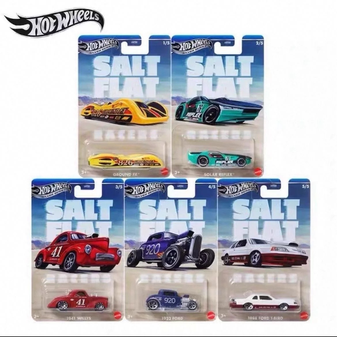Hot Wheels HRT81 Salt Flat Rac - Logo Model Kit recensie en prijs