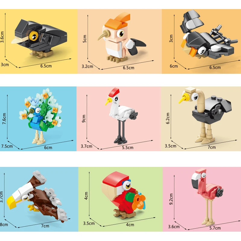 Bricks Animal Bird Paradise Cr - Model Kit For Girls recensie en prijs