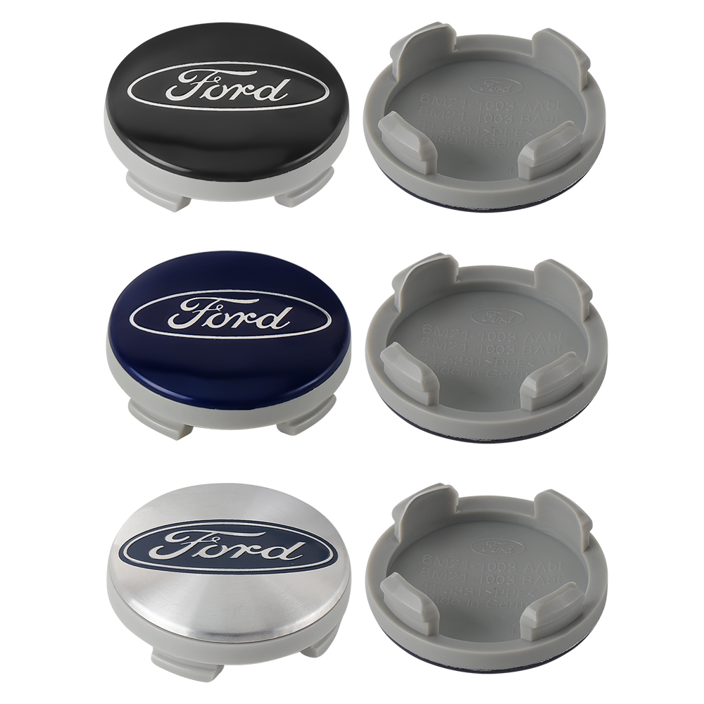 4 stuks 54mm naafkapjes blauw  - Logo Model Kit recensie en prijs