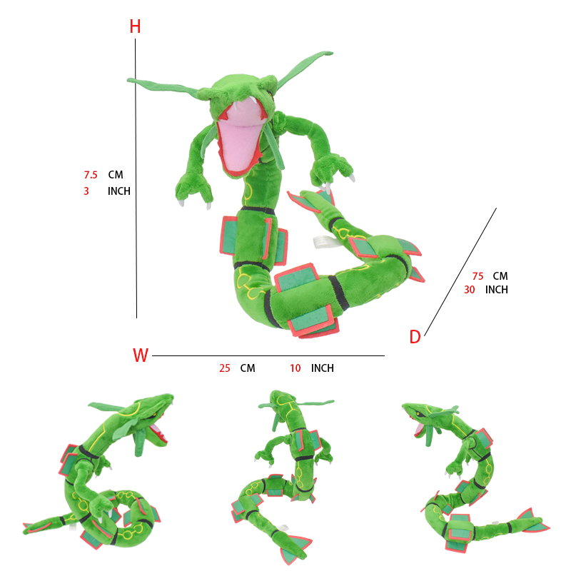Pokemon Rayquaza Pluche Pop Za - Model Kit Rayquaza recensie en prijs