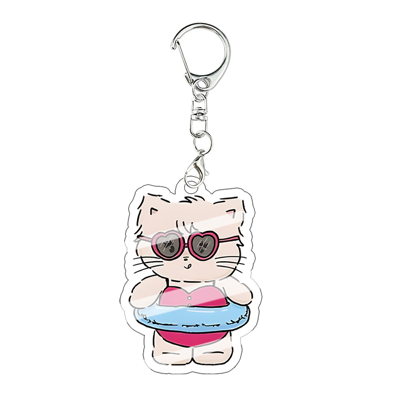 Mikko Kawaii Acryl Sleutelhang - Model Kit For Girls recensie en prijs